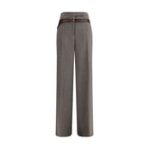 Pantalones de lana Prada